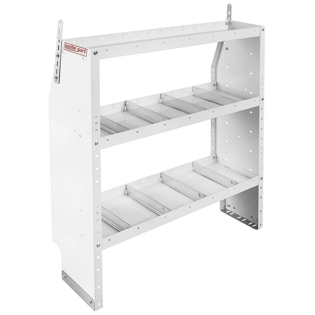 9354-3-03 – WEATHERGUARD Van Storage System Shelf Unit, 42 Inch Length x 44 Inch Height x 13-1/2 Inch Depth Tapered E...